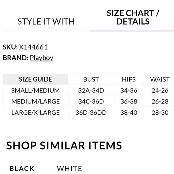 Playboy Lifestyle 2 Piece Pink Bra Set #3 - Picture 9 of 9